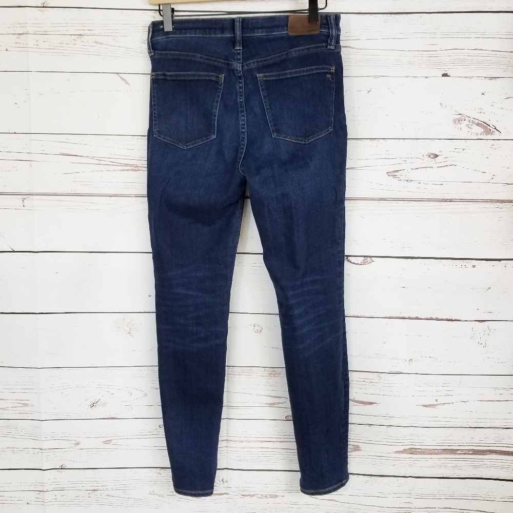 Madewell | 9" High Rise Skinny Jeans in Larkspur Wash - Picture 4 of 7